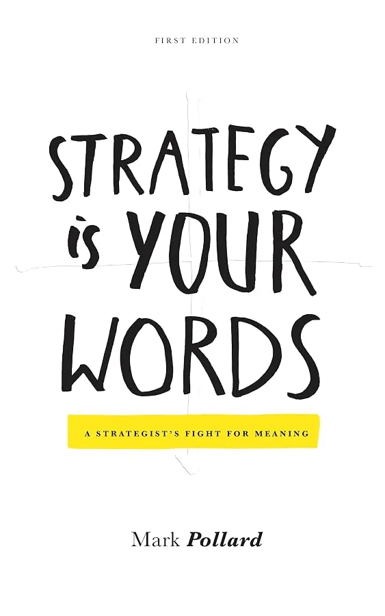 The cover of Strategy Is Your Words