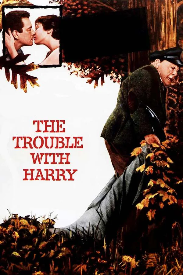 The poster for The Trouble with Harry